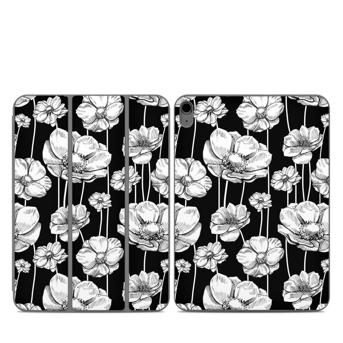 Striped Blooms - Apple Smart Folio Skin