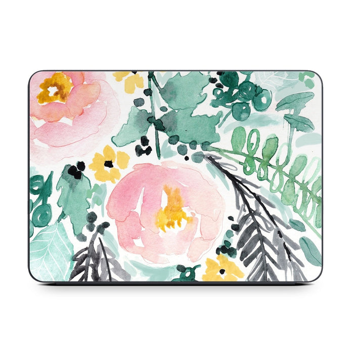 Blushed Flowers - Apple Smart Keyboard Folio Skin