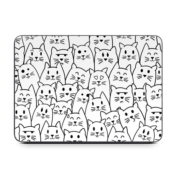 Moody Cats - Apple Smart Keyboard Folio Skin