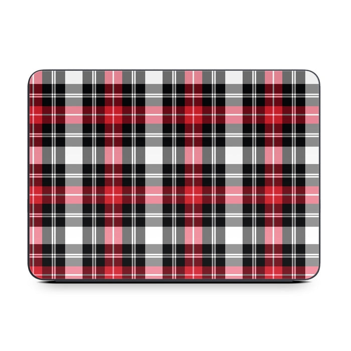 Red Plaid - Apple Smart Keyboard Folio Skin