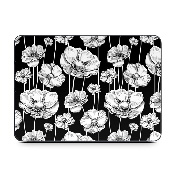 Striped Blooms - Apple Smart Keyboard Folio Skin