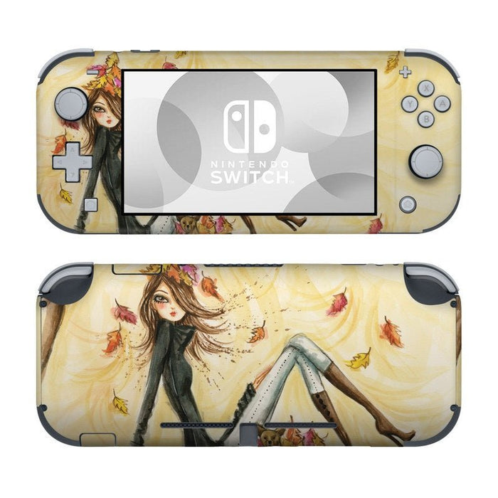 Autumn Leaves - Nintendo Switch Lite Skin - eZthings USA WE SORT ALL THE CRAZIEST GADGETS, GIZMOS, TOYS & TECHNOLOGY, SO YOU DON'T HAVE TO.