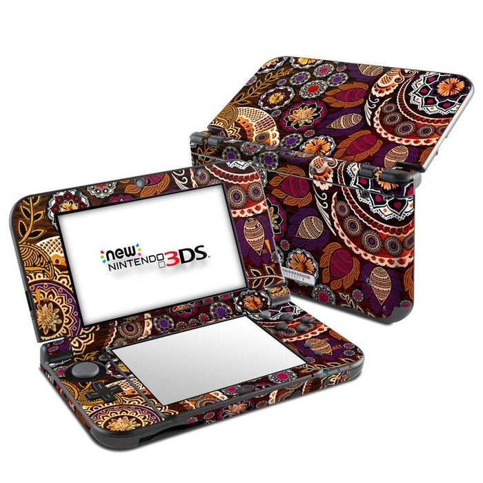 Autumn Mehndi - Nintendo 3DS LL Skin