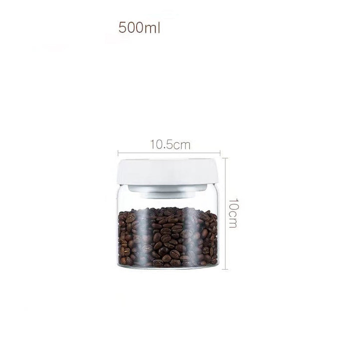 Vacuum Sealed Jug Coffee Beans Airtight Canister - eZthings USA WE SORT ALL THE CRAZIEST GADGETS, GIZMOS, TOYS & TECHNOLOGY, SO YOU DON'T HAVE TO.