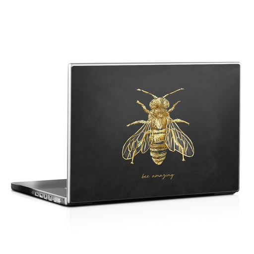BEEamazing - Laptop Lid Skin - eZthings USA WE SORT ALL THE CRAZIEST GADGETS, GIZMOS, TOYS & TECHNOLOGY, SO YOU DON'T HAVE TO.