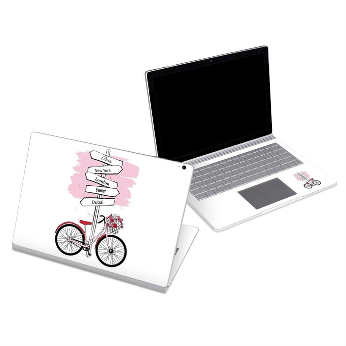 Bike Ride - Microsoft Surface Book Skin