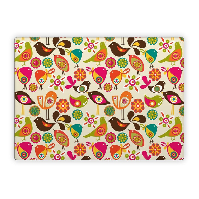 Bird Flowers - Microsoft Surface Laptop Skin