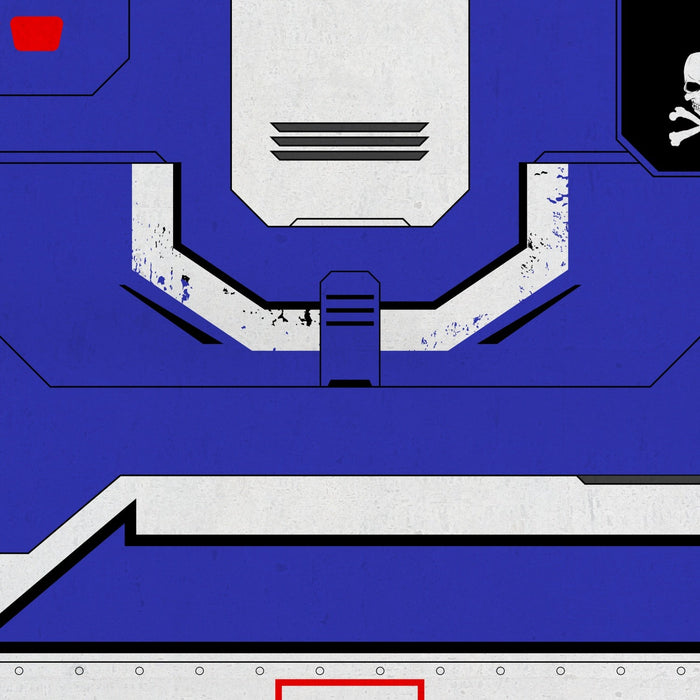 Blue Valkyrie - DJI Avata Battery Skin