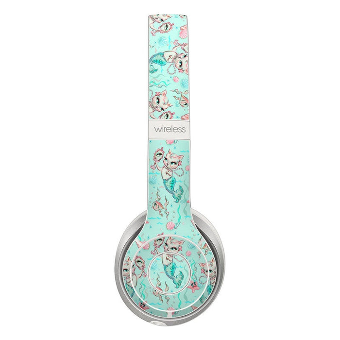 Merkittens with Pearls Aqua - Beats Solo 3 Wireless Skin