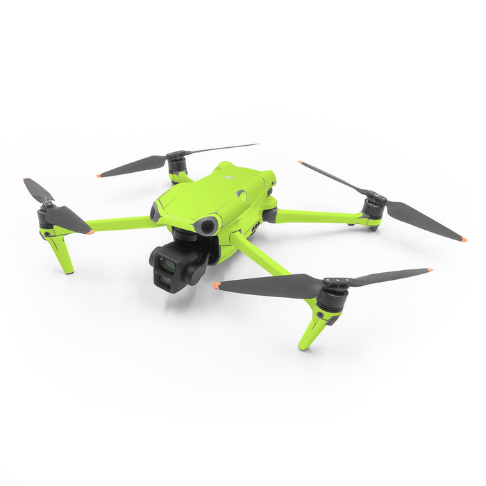 Solid State Lime - DJI Air 3 Skin - eZthings USA WE SORT ALL THE CRAZIEST GADGETS, GIZMOS, TOYS & TECHNOLOGY, SO YOU DON'T HAVE TO.