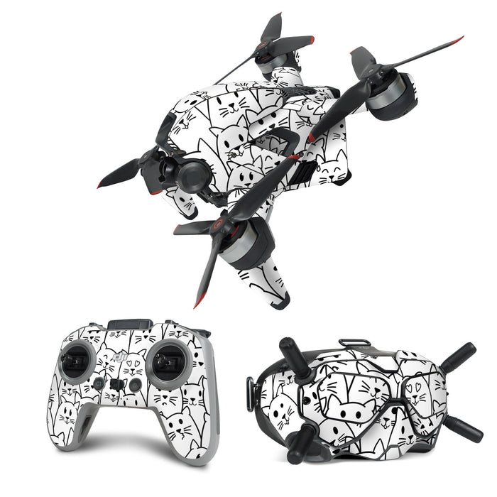 Moody Cats - DJI FPV Combo Skin
