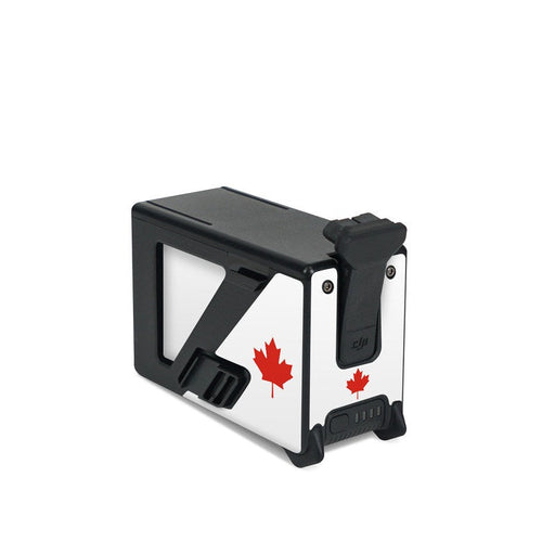 Canadian Flag - DJI FPV Combo Battery Skin - eZthings USA WE SORT ALL THE CRAZIEST GADGETS, GIZMOS, TOYS & TECHNOLOGY, SO YOU DON'T HAVE TO.