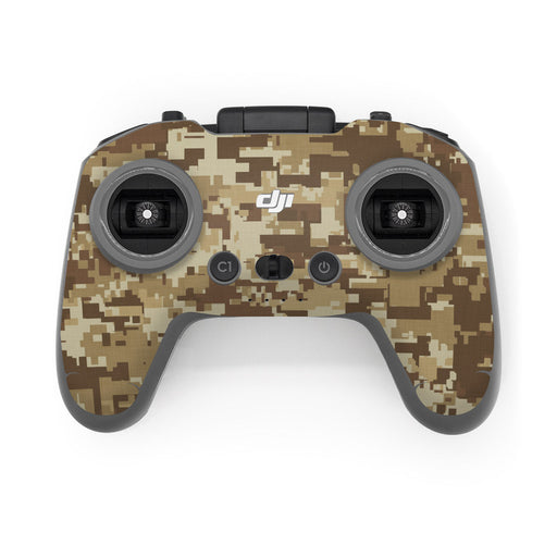 Coyote Camo - DJI FPV Remote Controller 2 Skin - eZthings USA WE SORT ALL THE CRAZIEST GADGETS, GIZMOS, TOYS & TECHNOLOGY, SO YOU DON'T HAVE TO.