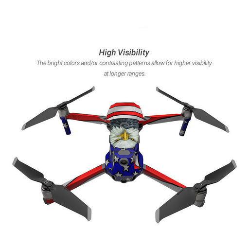 American Eagle - DJI Mavic 2 Skin - eZthings USA WE SORT ALL THE CRAZIEST GADGETS, GIZMOS, TOYS & TECHNOLOGY, SO YOU DON'T HAVE TO.