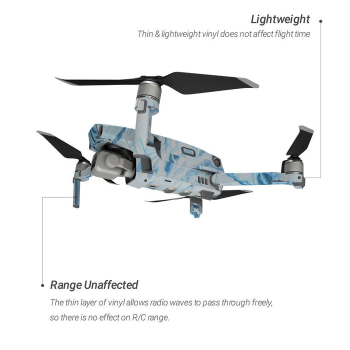 Azul Marble - DJI Mavic 2 Skin