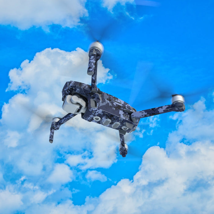 Digital Navy Camo - DJI Mavic 2 Skin - eZthings USA WE SORT ALL THE CRAZIEST GADGETS, GIZMOS, TOYS & TECHNOLOGY, SO YOU DON'T HAVE TO.