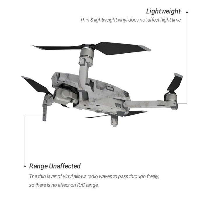 White Marble - DJI Mavic 2 Skin