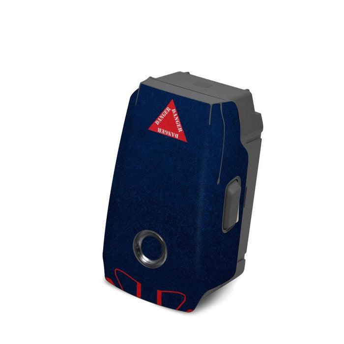 Danger Zone - DJI Mavic 2 Battery Skin - eZthings USA WE SORT ALL THE CRAZIEST GADGETS, GIZMOS, TOYS & TECHNOLOGY, SO YOU DON'T HAVE TO.