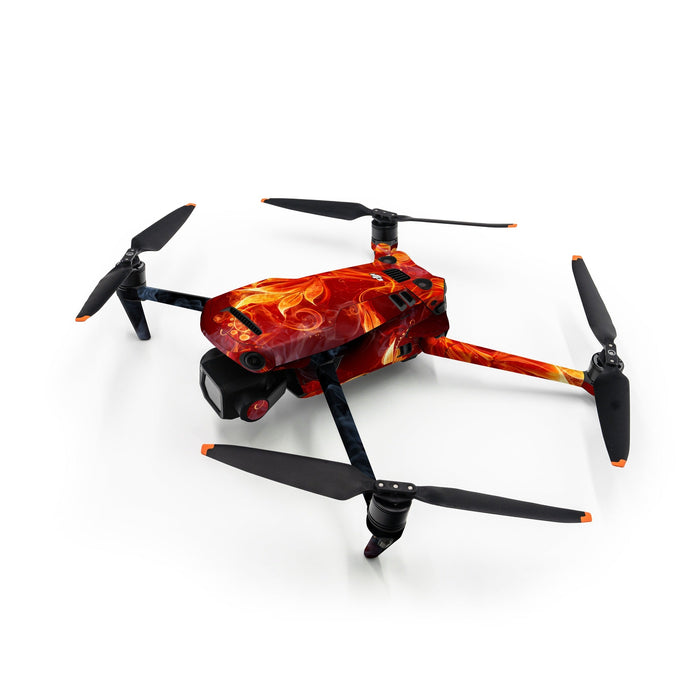 Flower Of Fire - DJI Mavic 3 Skin - eZthings USA WE SORT ALL THE CRAZIEST GADGETS, GIZMOS, TOYS & TECHNOLOGY, SO YOU DON'T HAVE TO.