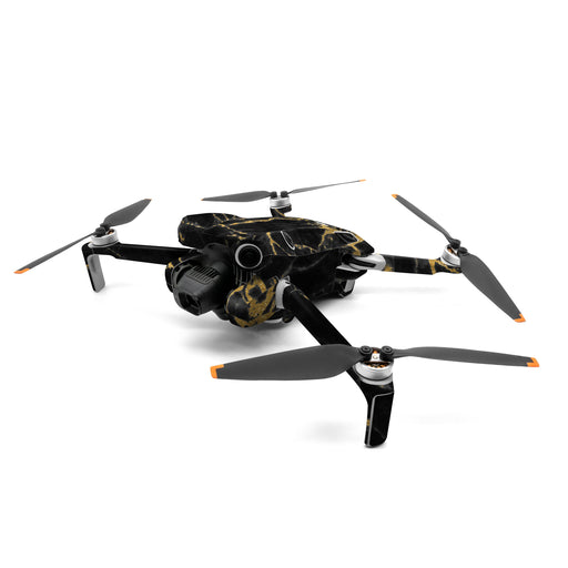 Black Gold Marble - DJI Mini 4 Pro Skin - eZthings USA WE SORT ALL THE CRAZIEST GADGETS, GIZMOS, TOYS & TECHNOLOGY, SO YOU DON'T HAVE TO.