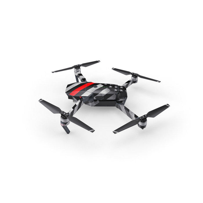 Thin Red Line Hero - DJI Mavic Pro Skin - eZthings USA WE SORT ALL THE CRAZIEST GADGETS, GIZMOS, TOYS & TECHNOLOGY, SO YOU DON'T HAVE TO.