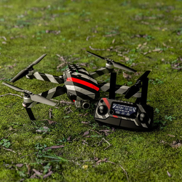 Thin Red Line Hero - DJI Mavic Pro Skin - eZthings USA WE SORT ALL THE CRAZIEST GADGETS, GIZMOS, TOYS & TECHNOLOGY, SO YOU DON'T HAVE TO.