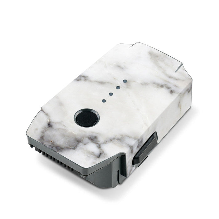 White Marble - DJI Mavic Pro Battery Skin - eZthings USA WE SORT ALL THE CRAZIEST GADGETS, GIZMOS, TOYS & TECHNOLOGY, SO YOU DON'T HAVE TO.