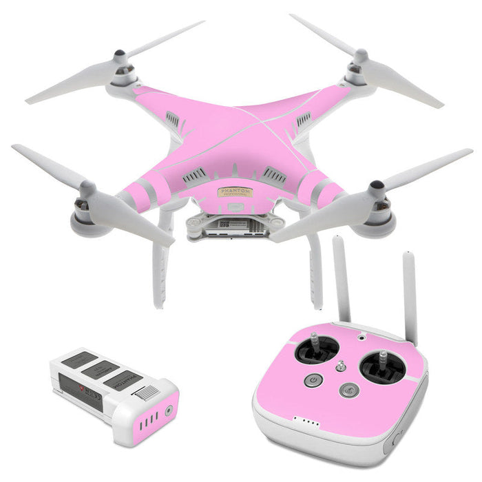 Solid State Pink - DJI Phantom 3 Skin - eZthings USA WE SORT ALL THE CRAZIEST GADGETS, GIZMOS, TOYS & TECHNOLOGY, SO YOU DON'T HAVE TO.