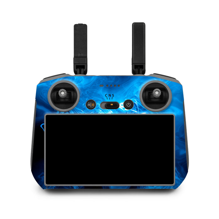 Blue Quantum Waves - DJI RC 2 Controller Skin - eZthings USA WE SORT ALL THE CRAZIEST GADGETS, GIZMOS, TOYS & TECHNOLOGY, SO YOU DON'T HAVE TO.