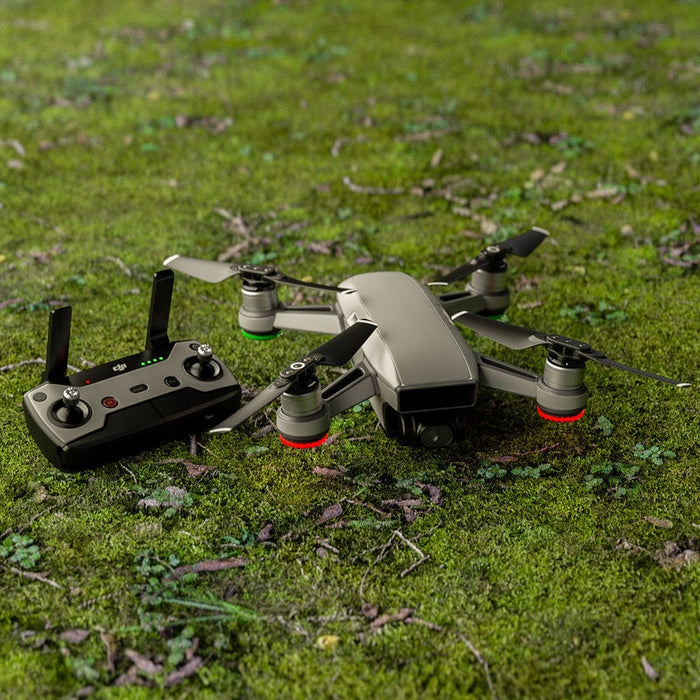 Solid State Grey - DJI Spark Skin