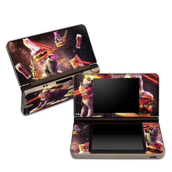 Burger Cats - Nintendo DSi XL Skin