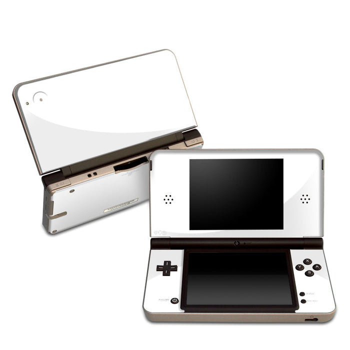 Solid State White - Nintendo DSi XL Skin - eZthings USA WE SORT ALL THE CRAZIEST GADGETS, GIZMOS, TOYS & TECHNOLOGY, SO YOU DON'T HAVE TO.