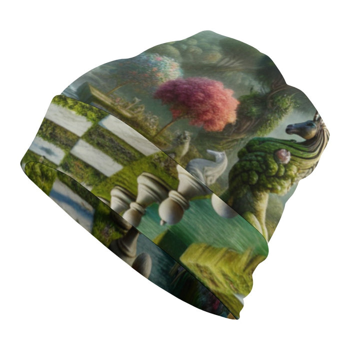 The sophistication of the Garden of Chess Fan Club Full print Pullover cap