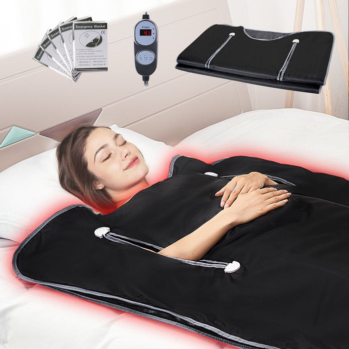 🔥 Portable Far Infrared Sauna Blanket - eZthings USA WE SORT ALL THE CRAZIEST GADGETS, GIZMOS, TOYS & TECHNOLOGY, SO YOU DON'T HAVE TO.