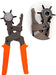 Professional Leather-Craft Punching Tool Revolving Punch Pliers Belt Leather Hole Puncher - eZthings USA WE SORT ALL THE CRAZIEST GADGETS, GIZMOS, TOYS & TECHNOLOGY, SO YOU DON'T HAVE TO.