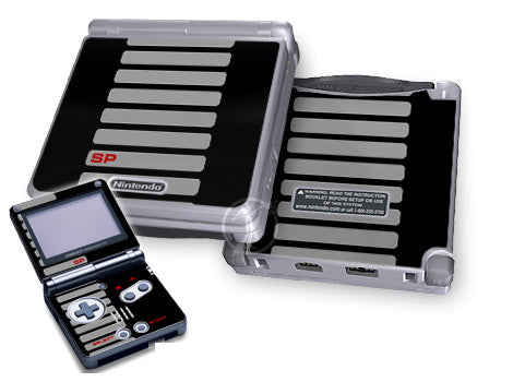 Retro - Nintendo GameBoy Advance SP Skin - eZthings USA WE SORT ALL THE CRAZIEST GADGETS, GIZMOS, TOYS & TECHNOLOGY, SO YOU DON'T HAVE TO.