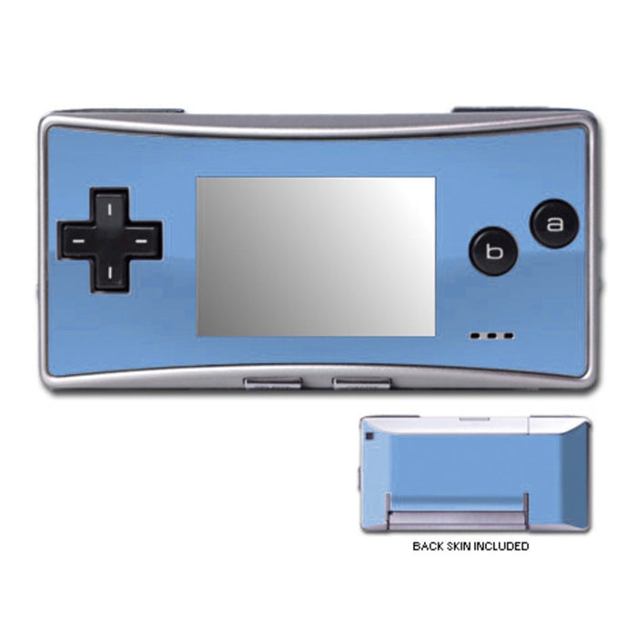 Solid State Blue - Nintendo GameBoy Micro Skin - eZthings USA WE SORT ALL THE CRAZIEST GADGETS, GIZMOS, TOYS & TECHNOLOGY, SO YOU DON'T HAVE TO.