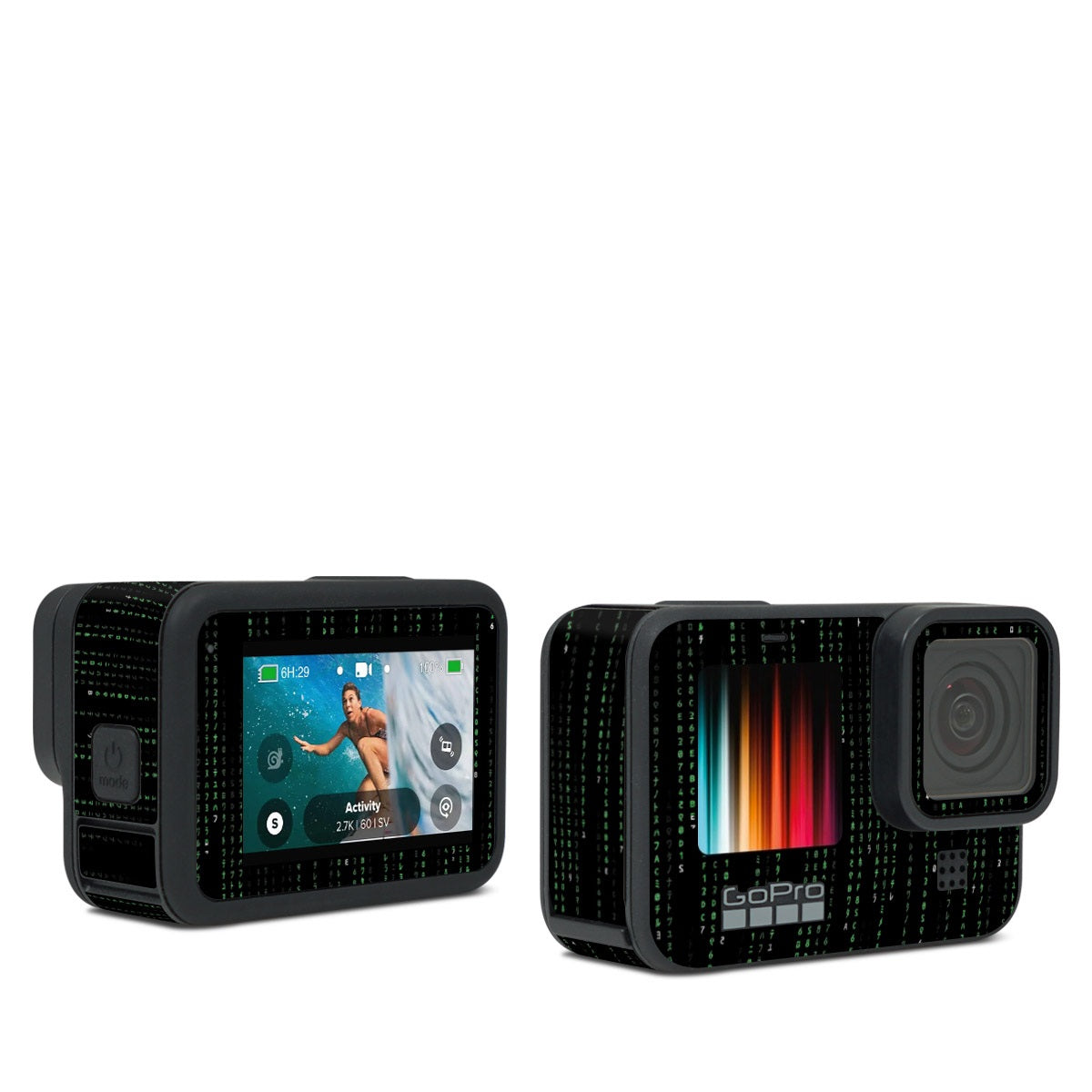 Matrix Style Code - GoPro Hero Black Skin — eZthings USA WE SORT ALL ...