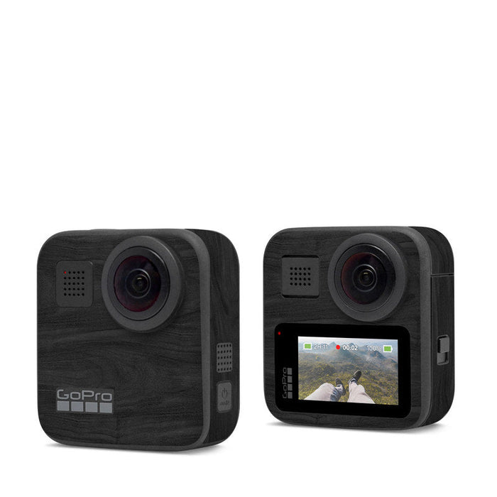 Black Woodgrain - GoPro Max Skin