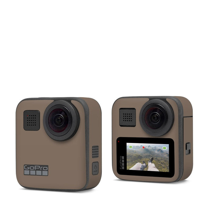 Solid State Flat Dark Earth - GoPro Max Skin — eZthings USA WE SORT ALL ...