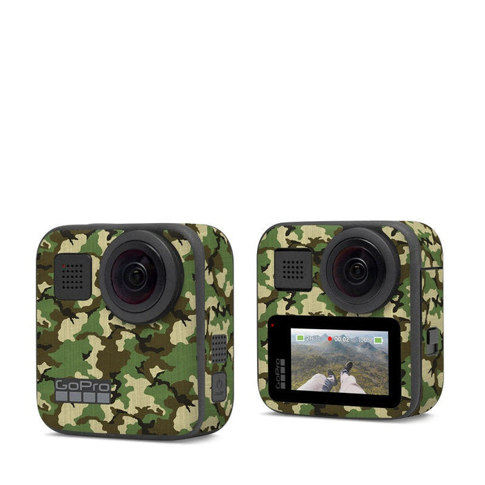 Woodland Camo - GoPro Max Skin