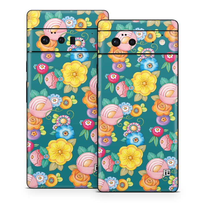 Act Right Flowers - Google Pixel 6 Skin