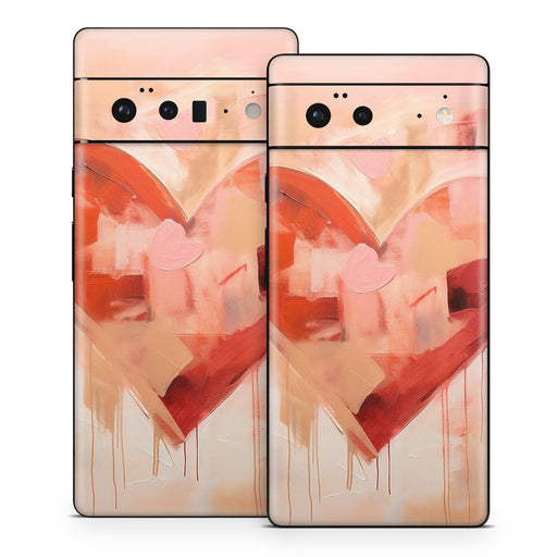 AbEx Hearts - Google Pixel 6 Skin - eZthings USA WE SORT ALL THE CRAZIEST GADGETS, GIZMOS, TOYS & TECHNOLOGY, SO YOU DON'T HAVE TO.