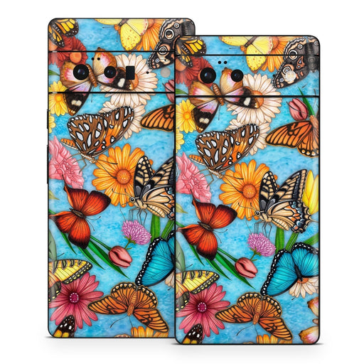 Butterfly Land - Google Pixel 6 Skin - eZthings USA WE SORT ALL THE CRAZIEST GADGETS, GIZMOS, TOYS & TECHNOLOGY, SO YOU DON'T HAVE TO.