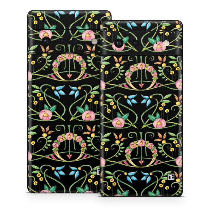 Change Nothing Flowers - Google Pixel 6 Skin