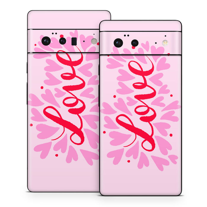 Love Hearts - Google Pixel 6 Skin