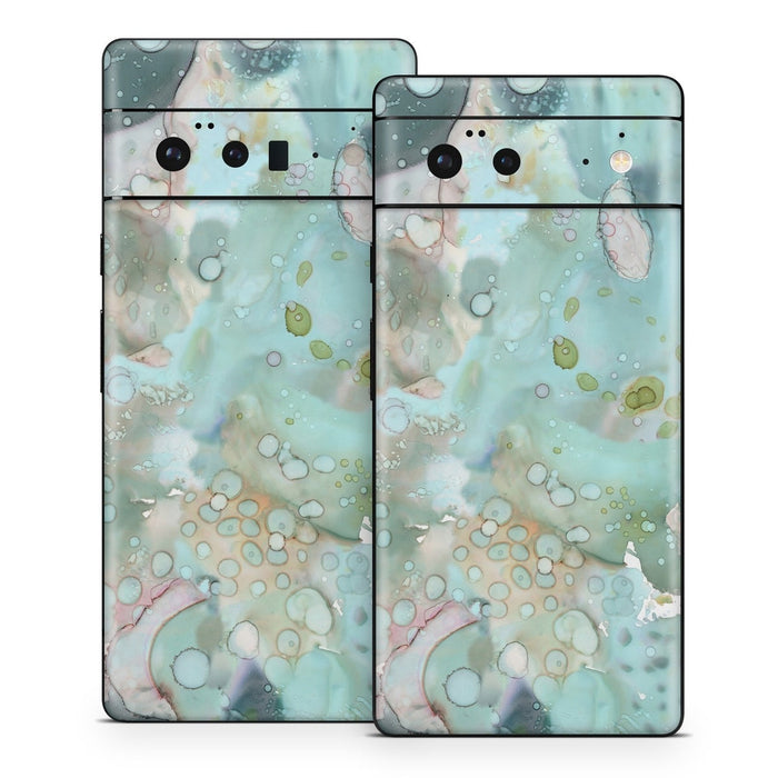 Organic In Blue - Google Pixel 6 Skin