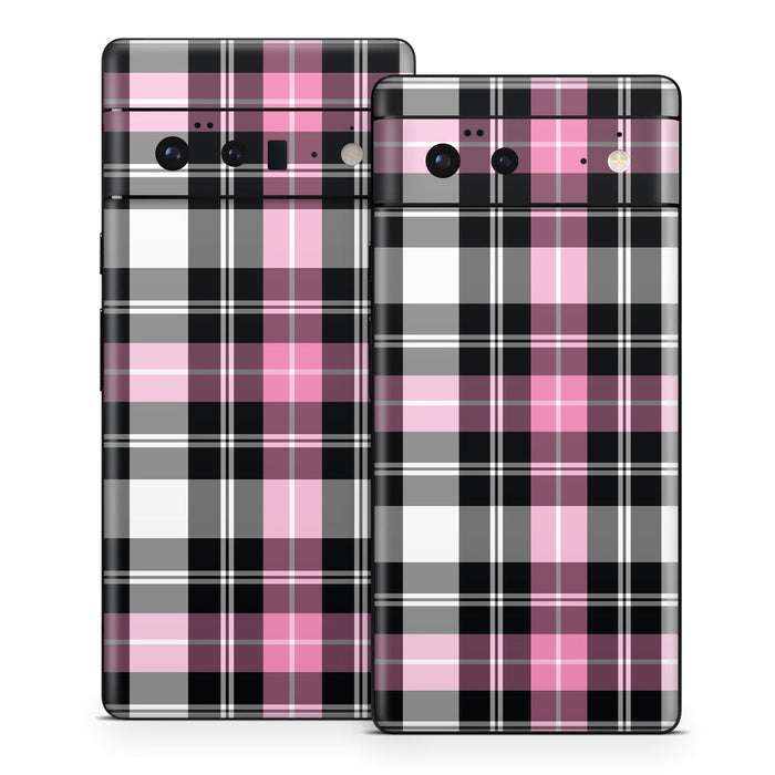 Pink Plaid - Google Pixel 6 Skin