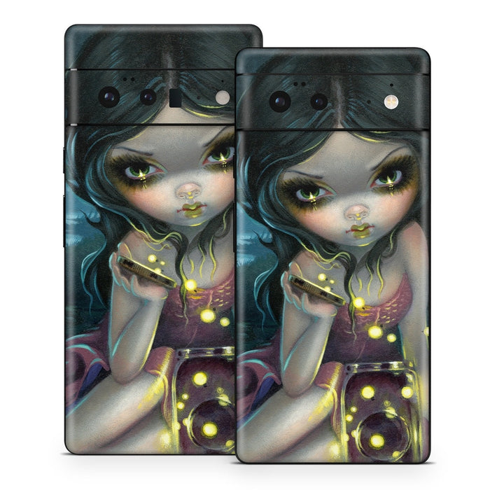 Releasing Fireflies - Google Pixel 6 Skin