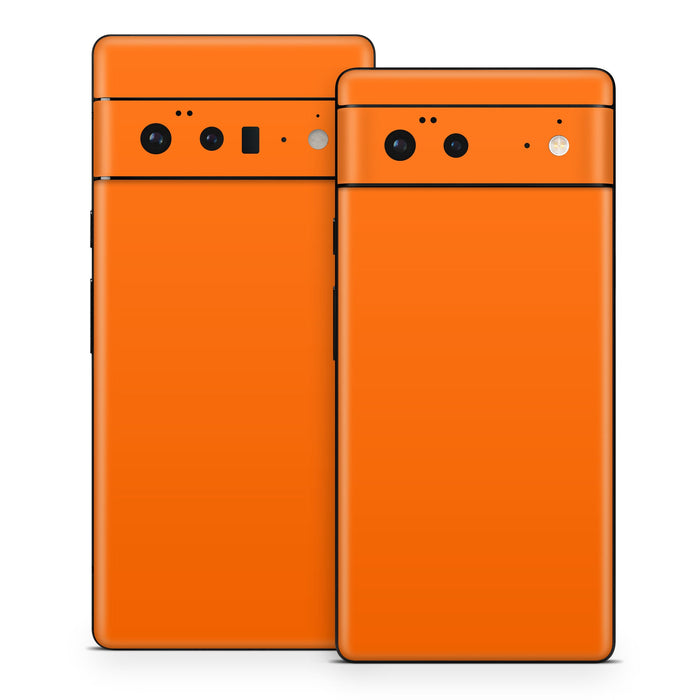 Solid State Pumpkin - Google Pixel 6 Skin